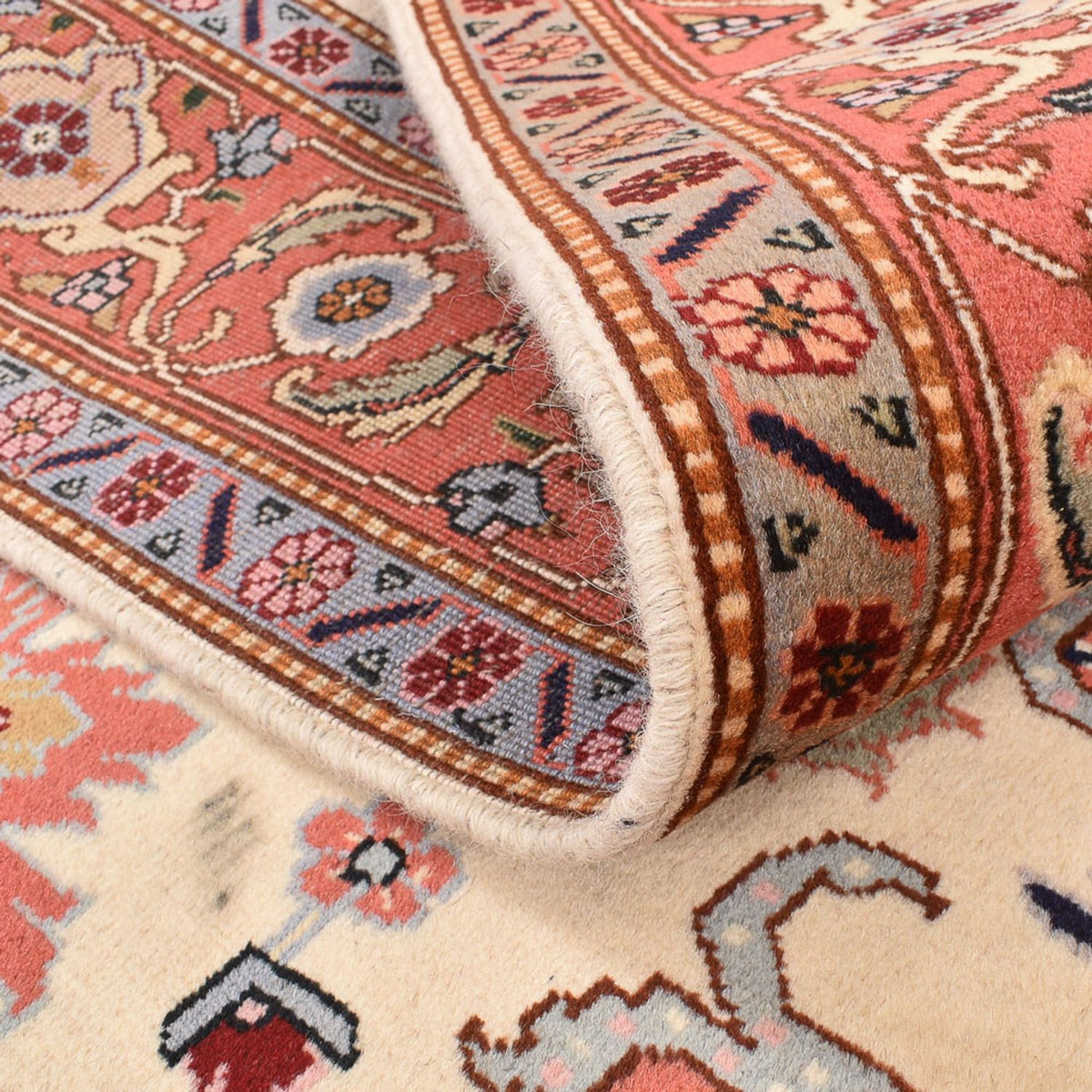 Tapis persan - Tabriz - Royal carré  - 205 x 200 cm - crème