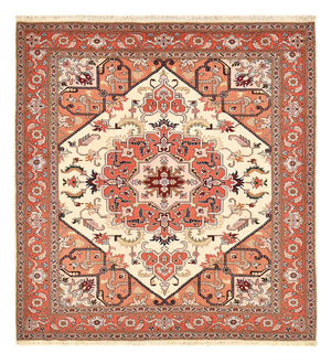 Tapis persan - Tabriz - Royal carré  - 216 x 195 cm - crème