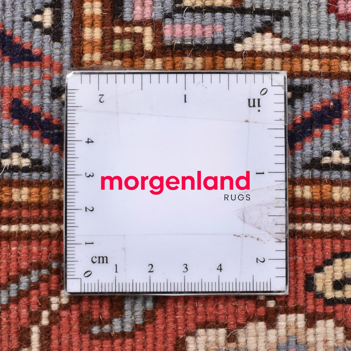 Tapis persan - Nomadic carré - 200 x 197 cm - beige clair