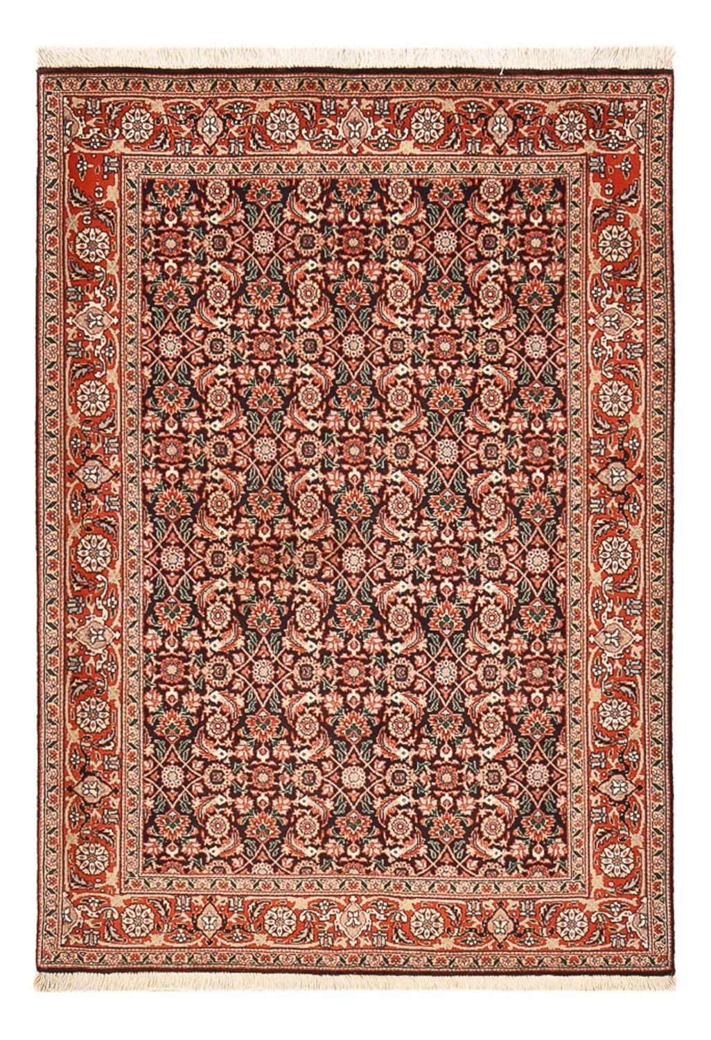 Tapis persan - Tabriz - Royal - 153 x 103 cm - rouille