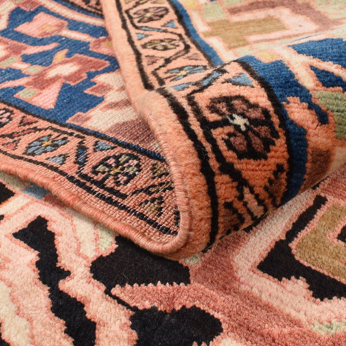 Tapis persan - Nomadic carré  - 206 x 203 cm - multicolore