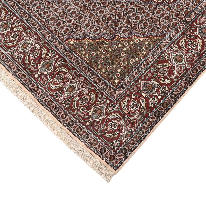 Tapis persan - Tabriz - Royal carré  - 205 x 202 cm - marron