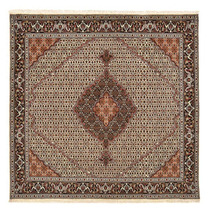 Tapis persan - Tabriz - Royal carré  - 208 x 200 cm - sable