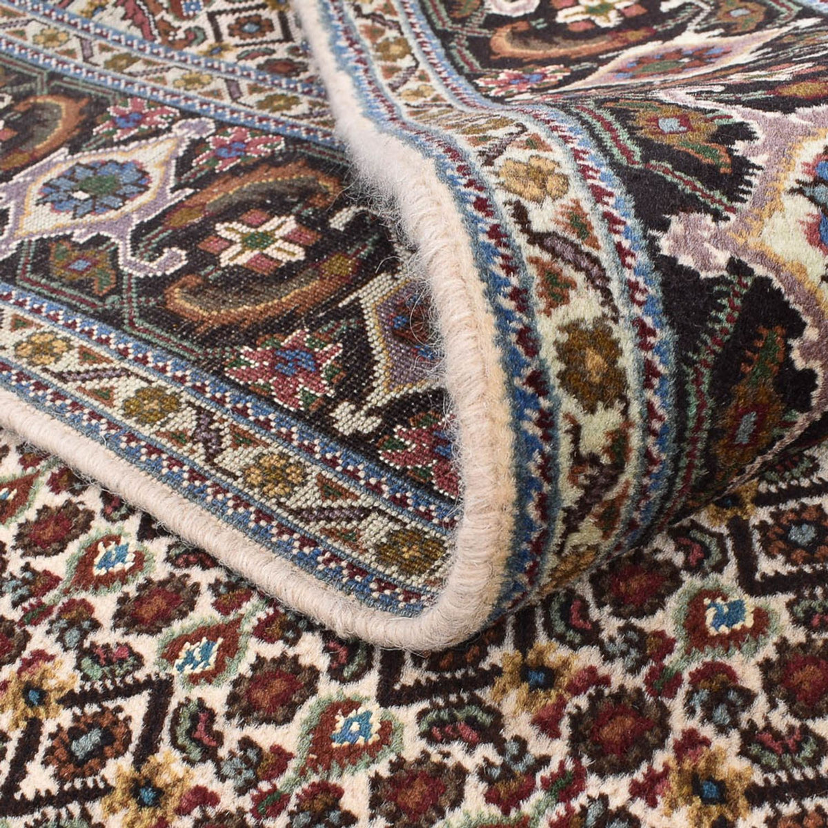 Tapis persan - Tabriz - Royal carré  - 200 x 200 cm - marron