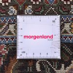 Tapis persan - Tabriz - Royal carré  - 200 x 200 cm - marron