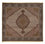 Tapis persan - Tabriz - Royal carré  - 203 x 200 cm - marron