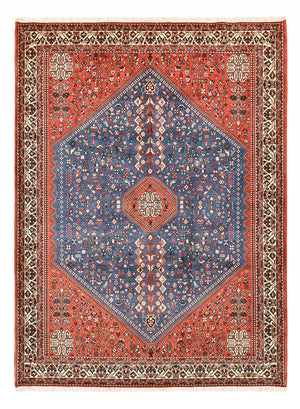 Tapis Gabbeh - Persan Kashkuli - 212 x 155 cm - bleu foncé