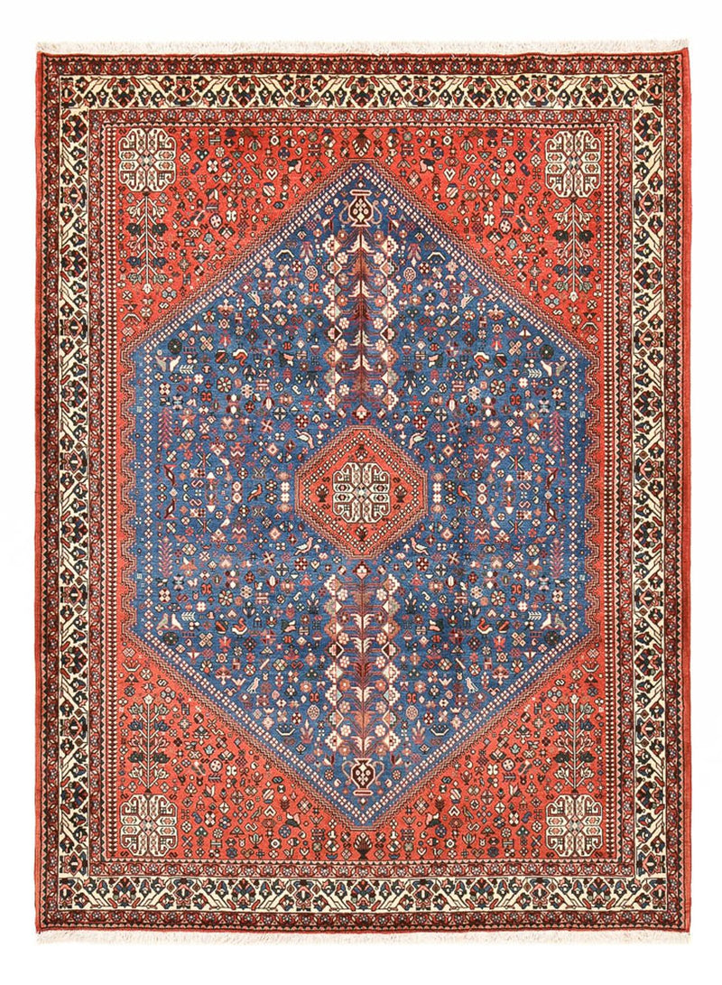 Tapis Gabbeh - Persan Kashkuli - 212 x 155 cm - bleu foncé