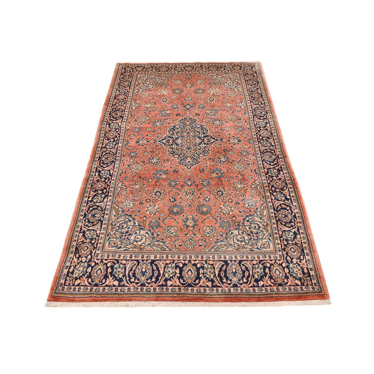 Tapis de couloir Tapis persan - Nomadic - 235 x 129 cm - rouge clair