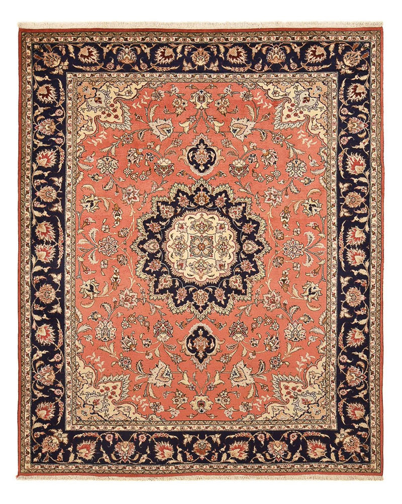 Tapis persan - Tabriz - Royal - 256 x 200 cm - rouge clair