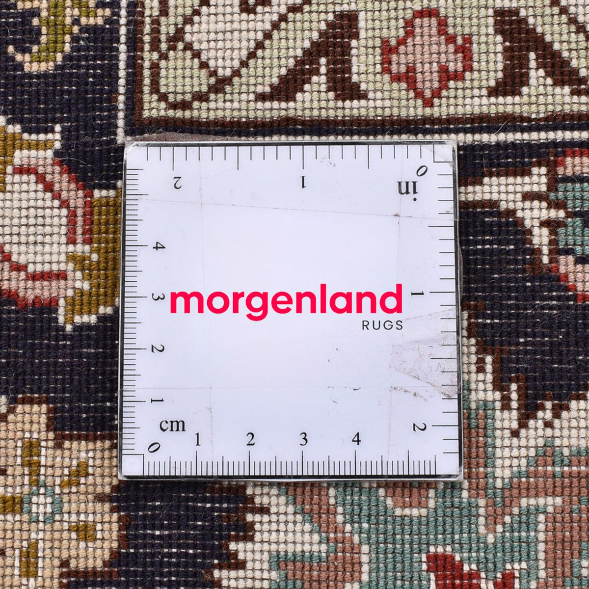 Tapis persan - Tabriz - Royal carré - 204 x 200 cm - rouge