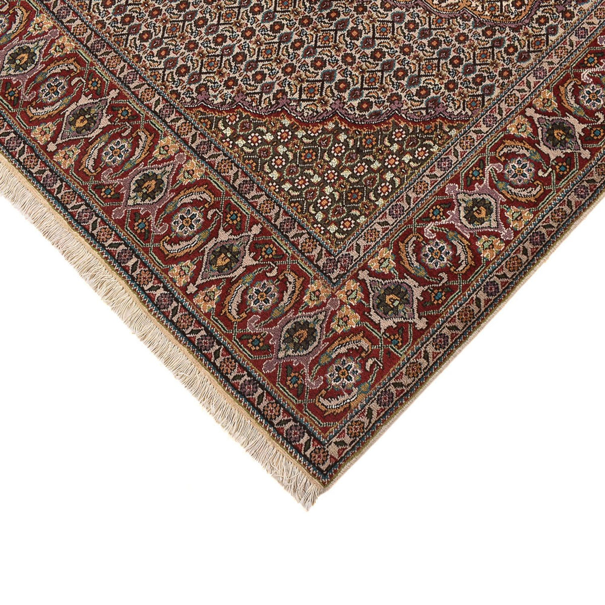 Tapis persan - Tabriz - Royal carré  - 205 x 204 cm - marron clair