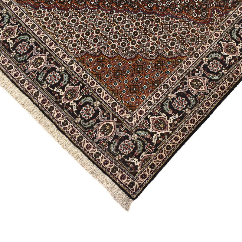 Tapis persan - Tabriz - Royal carré  - 203 x 203 cm - marron