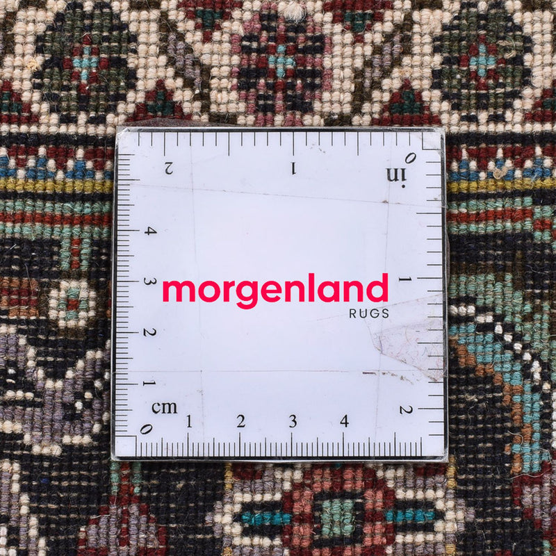 Tapis persan - Tabriz - Royal carré  - 203 x 203 cm - marron