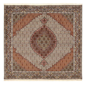 Tapis persan - Tabriz - Royal carré  - 203 x 199 cm - multicolore