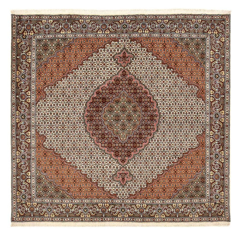 Tapis persan - Tabriz - Royal carré  - 203 x 199 cm - multicolore