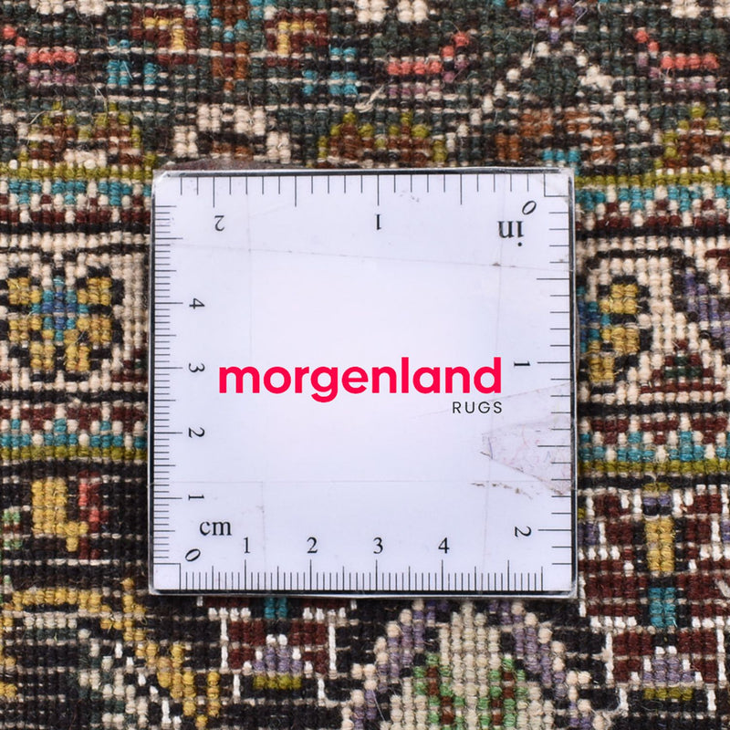 Tapis persan - Tabriz - Royal carré  - 201 x 200 cm - marron