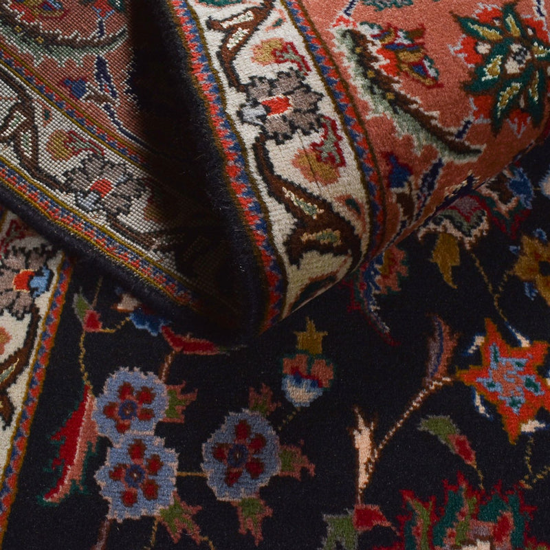 Tapis persan - Tabriz - Royal - 308 x 201 cm - bleu foncé