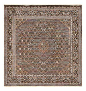 Tapis persan - Tabriz - Royal carré  - 212 x 198 cm - marron