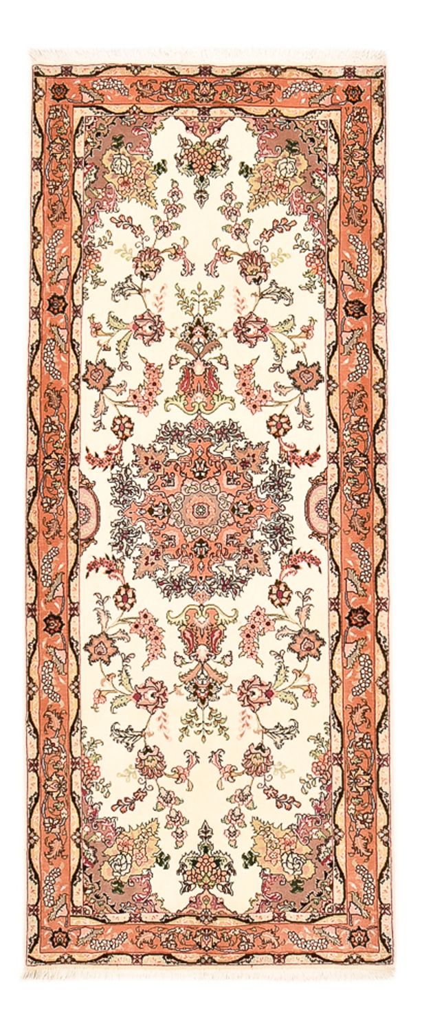 Tapis de couloir Tapis persan - Tabriz - Royal - 204 x 81 cm - multicolore