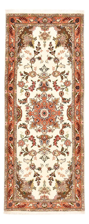 Tapis de couloir Tapis persan - Tabriz - Royal - 205 x 82 cm - multicolore