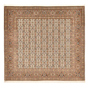 Tapis persan - Tabriz - Royal carré  - 201 x 197 cm - beige foncé
