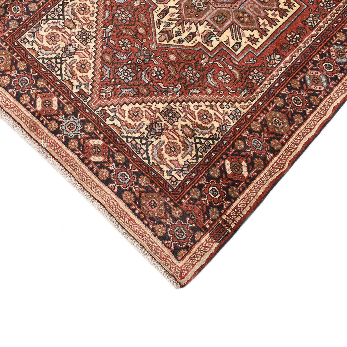 Tapis persan - Nomadic - 120 x 80 cm - terracotta