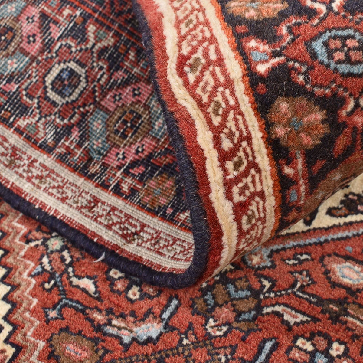 Tapis persan - Nomadic - 120 x 80 cm - terracotta