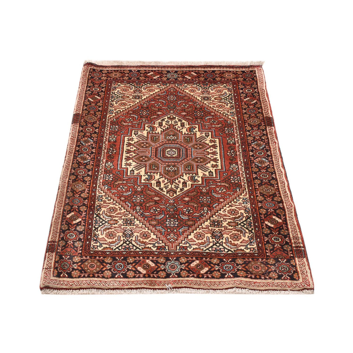 Tapis persan - Nomadic - 120 x 80 cm - terracotta