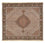 Tapis persan - Tabriz - Royal carré  - 198 x 194 cm - marron clair