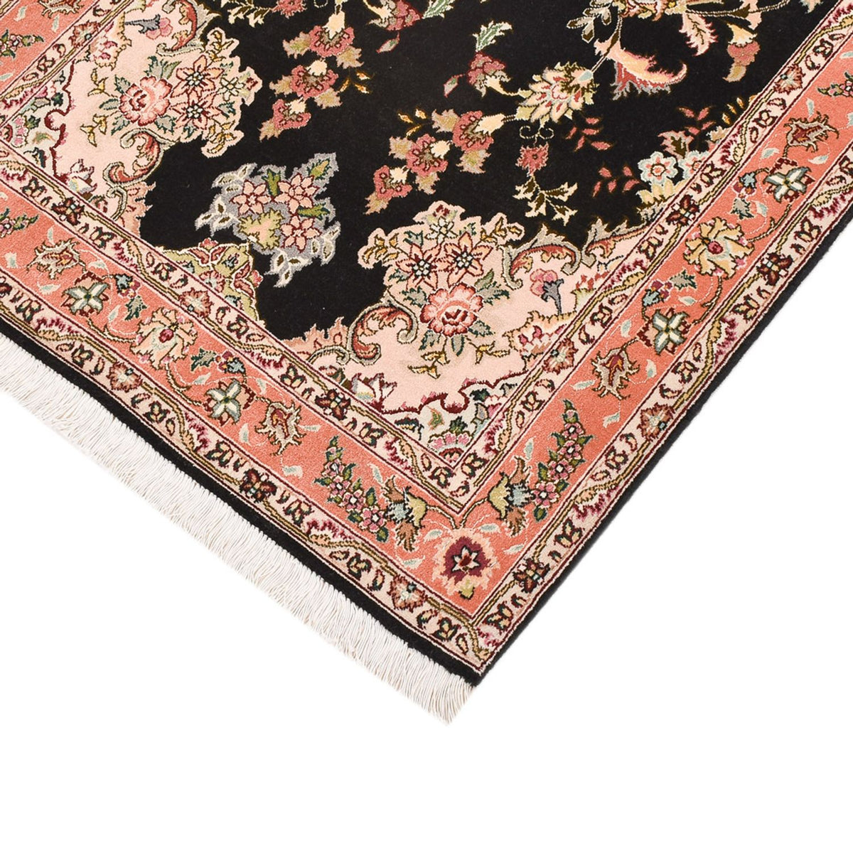 Tapis de couloir Tapis persan - Tabriz - Royal - 210 x 80 cm - multicolore