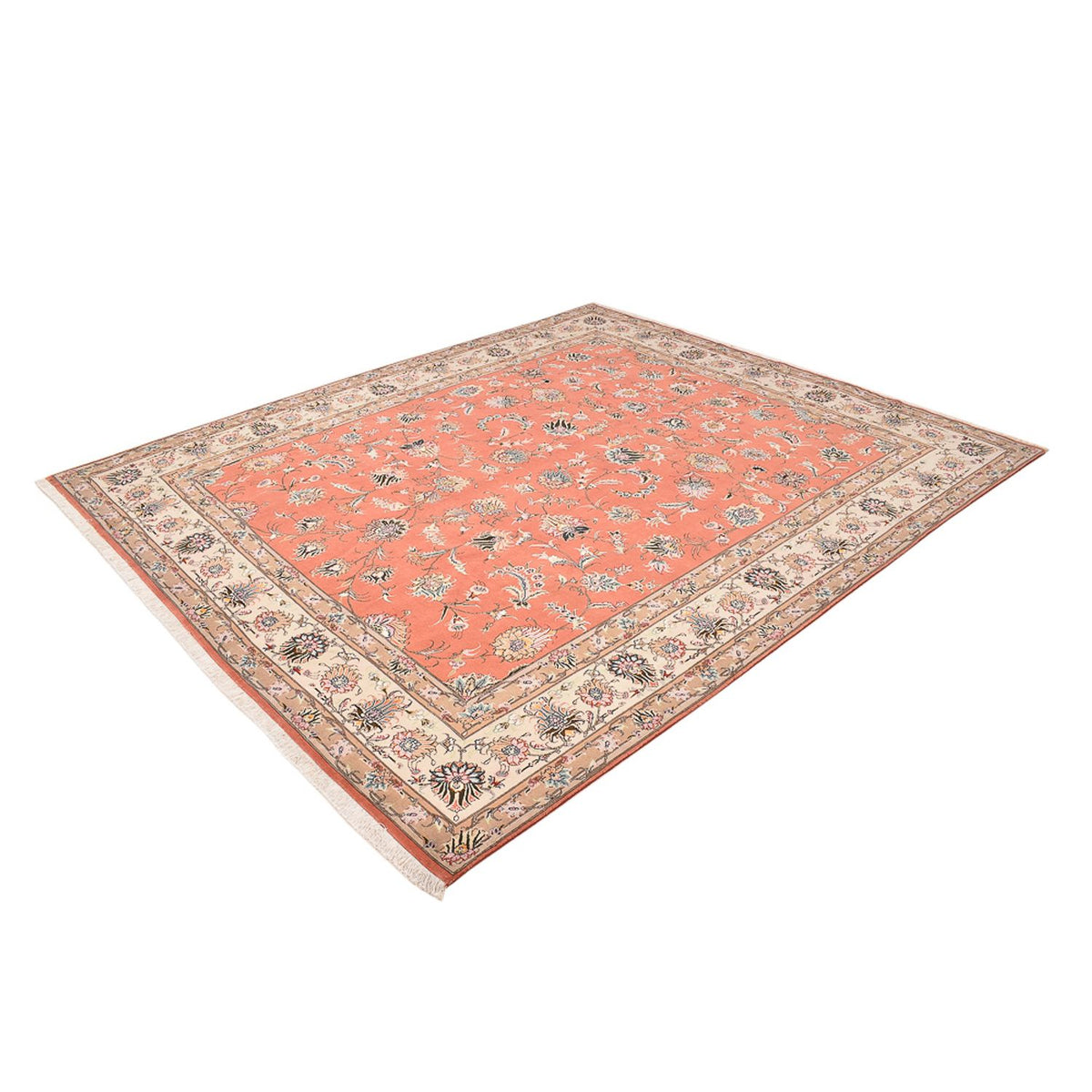 Tapis persan - Tabriz - Royal - 295 x 247 cm - rouge