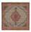 Tapis persan - Tabriz - Royal carré - 212 x 201 cm - marron clair