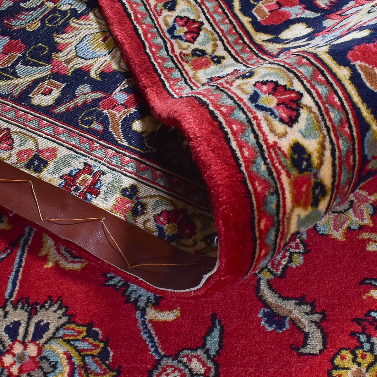 Tapis persan - Ghom - 357 x 250 cm - rouge