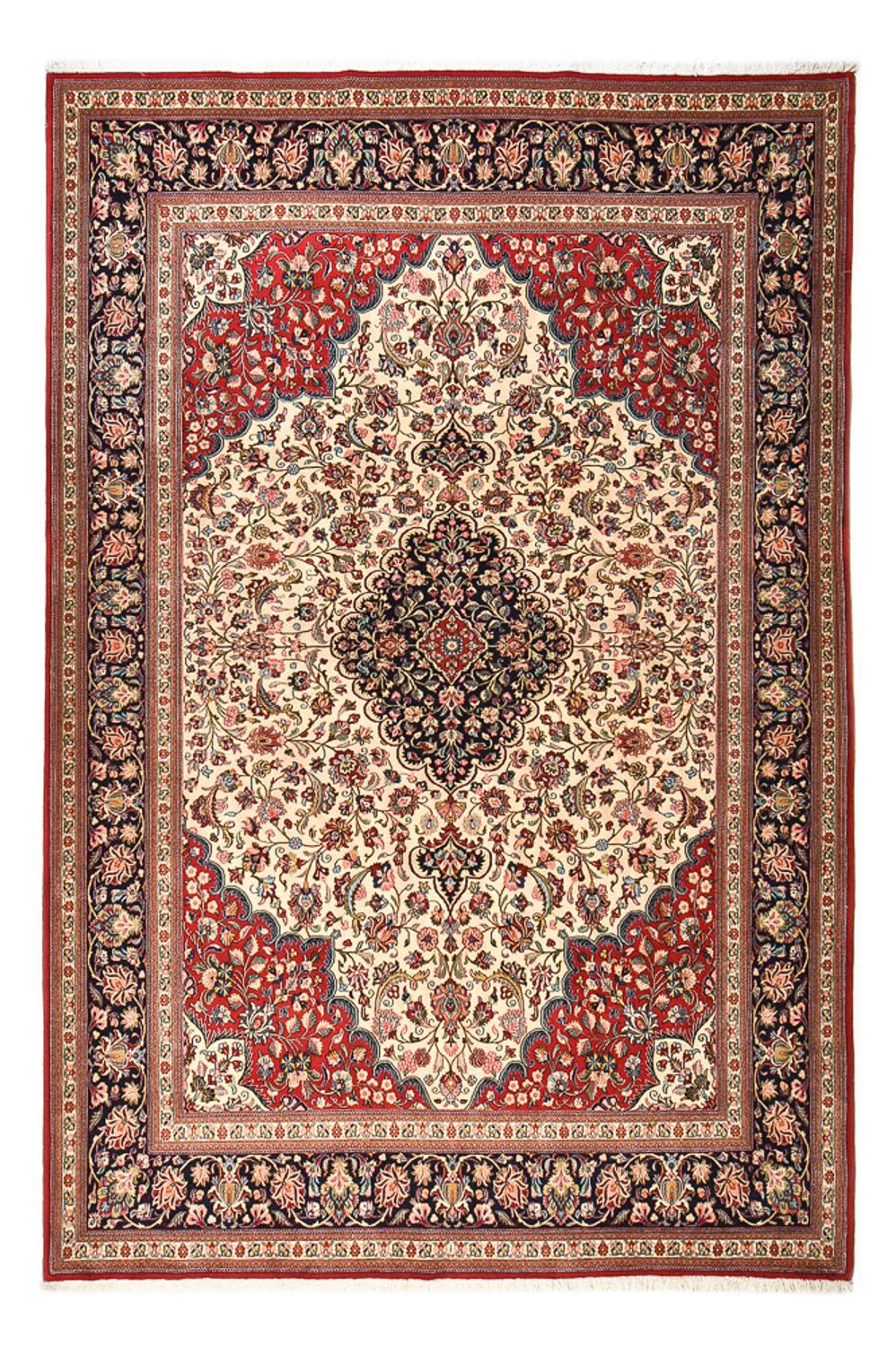 Tapis persan - Ghom - 365 x 252 cm - crème