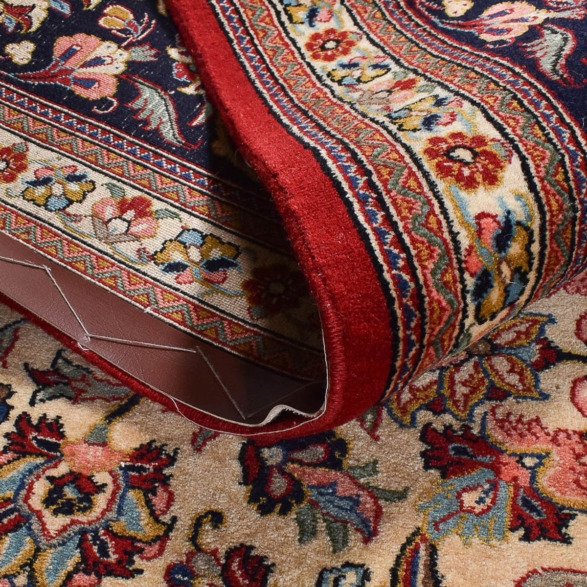 Tapis persan - Ghom - 365 x 252 cm - crème