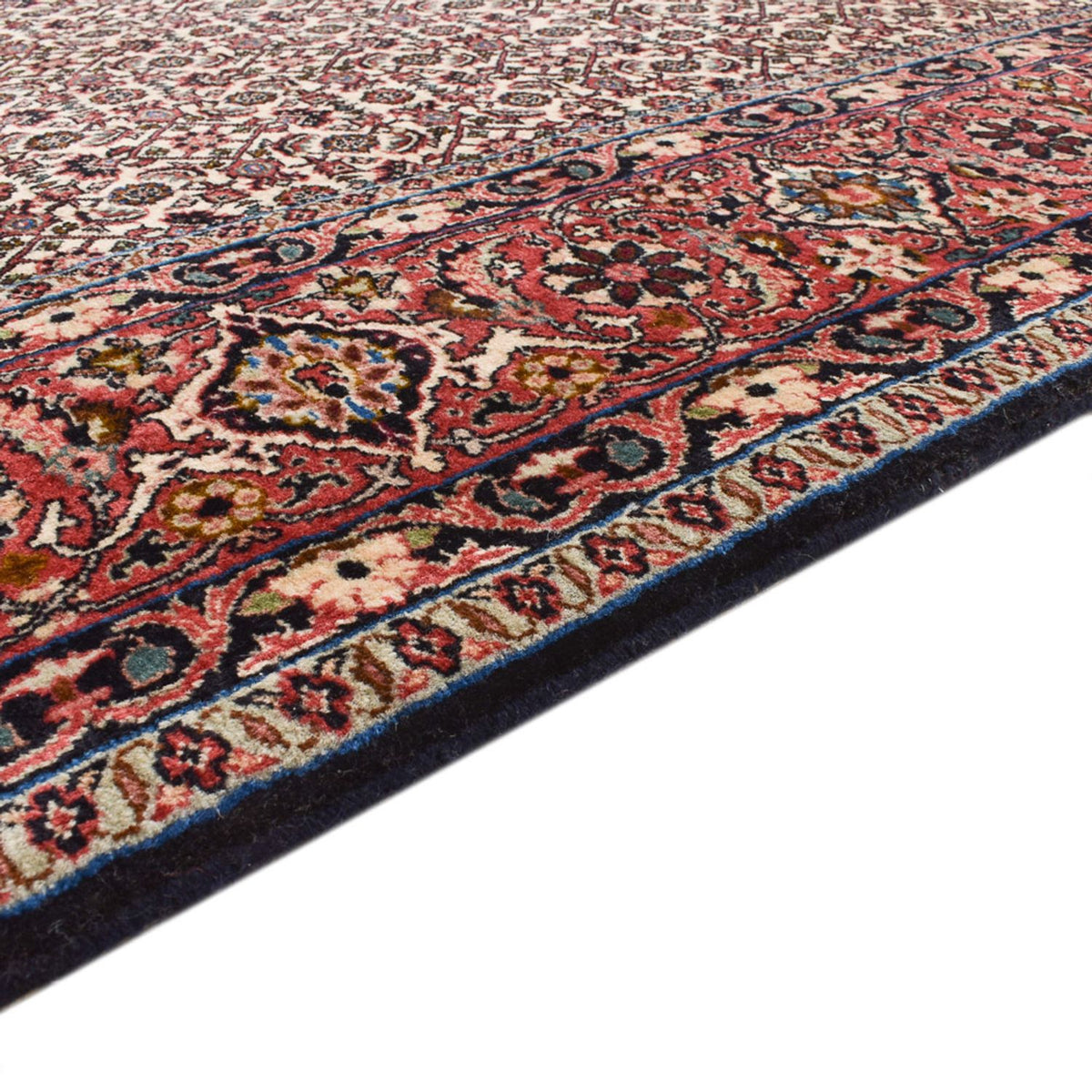 Tapis persan - Bidjar originale - 398 x 202 cm - rouille