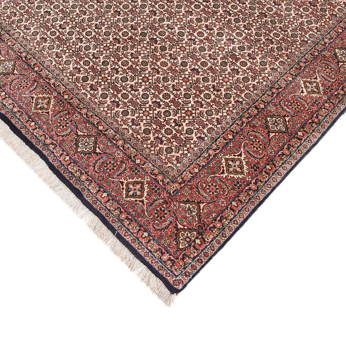 Tapis persan - Bidjar originale - 395 x 202 cm - rouille