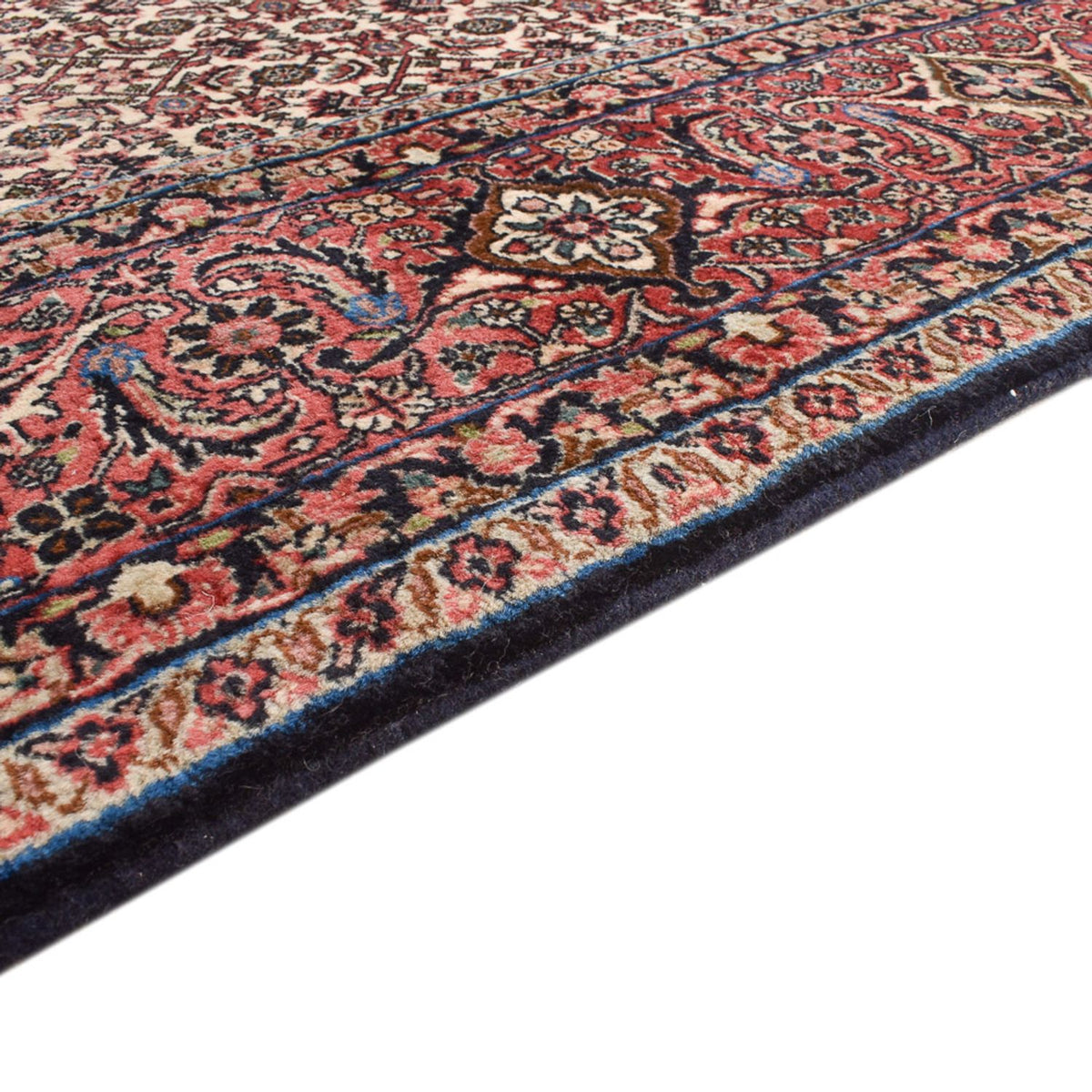Tapis persan - Bidjar originale - 395 x 202 cm - rouille