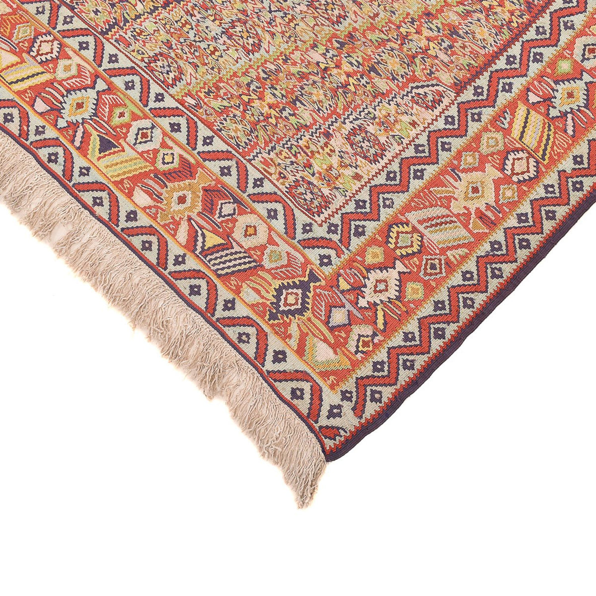 Tapis Kelim - Oriental - 262 x 157 cm - beige foncé
