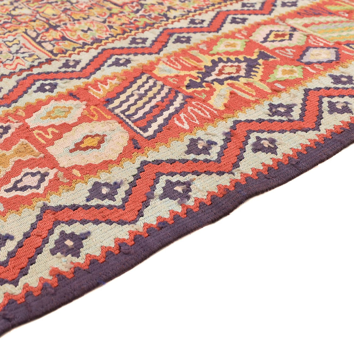Tapis Kelim - Oriental - 262 x 157 cm - beige foncé