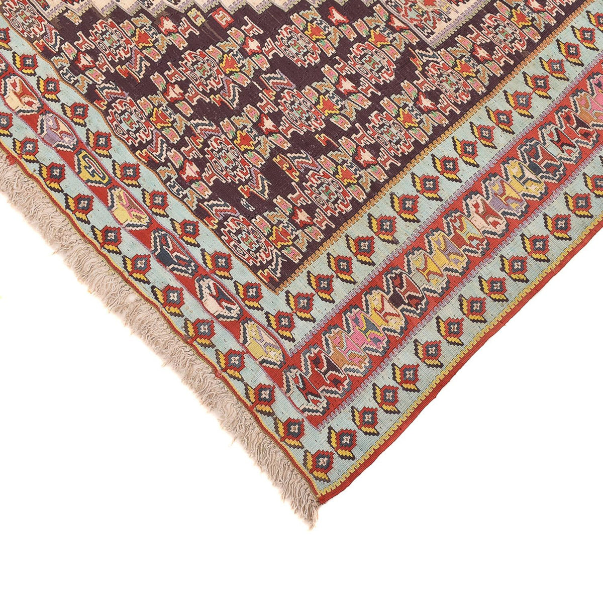 Tapis Kelim - Oriental - 265 x 156 cm - rouge
