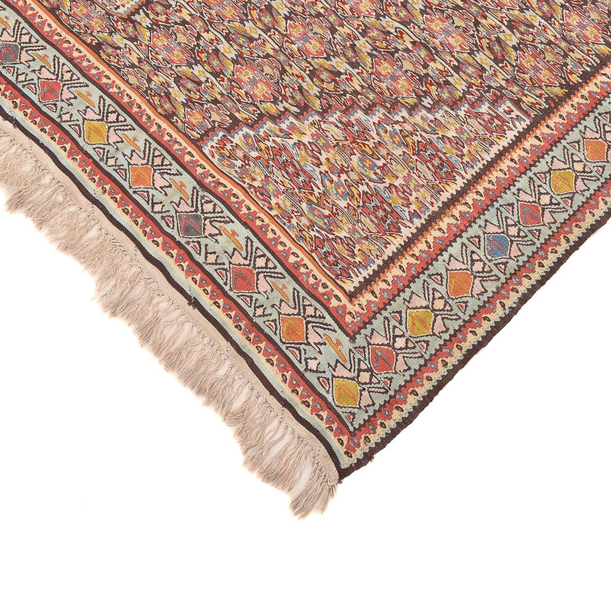 Tapis Kelim - Oriental - 260 x 160 cm - marron clair
