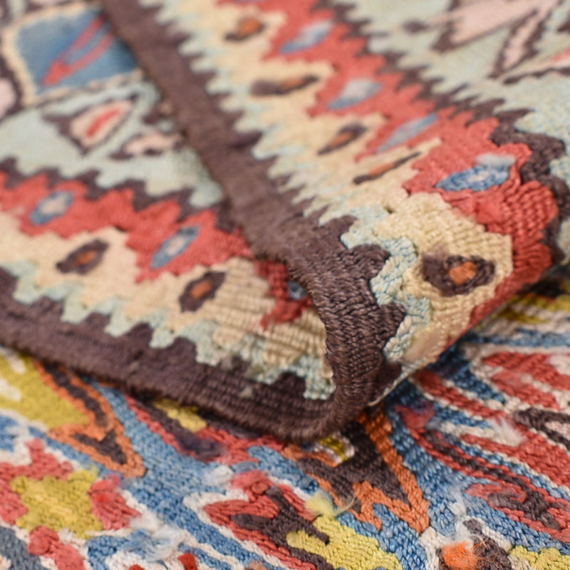 Tapis Kelim - Oriental - 260 x 160 cm - marron clair