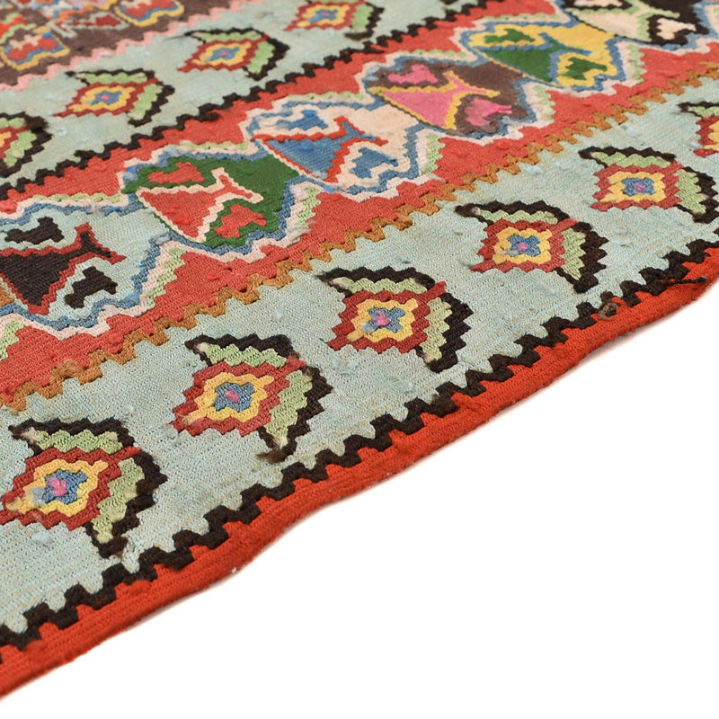 Tapis Kelim - Oriental - 258 x 160 cm - rouge clair