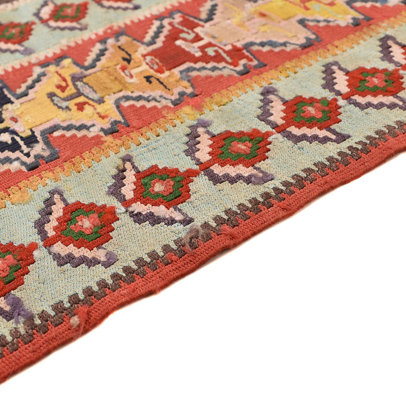 Tapis Kelim - Oriental - 260 x 158 cm - rouge clair