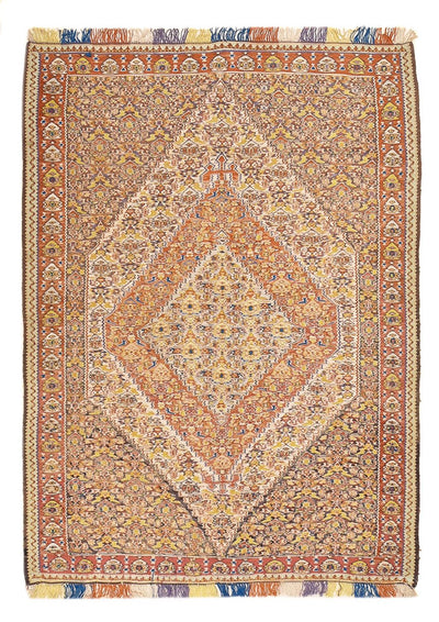 Kilim en soie Tapis 140x200cm
