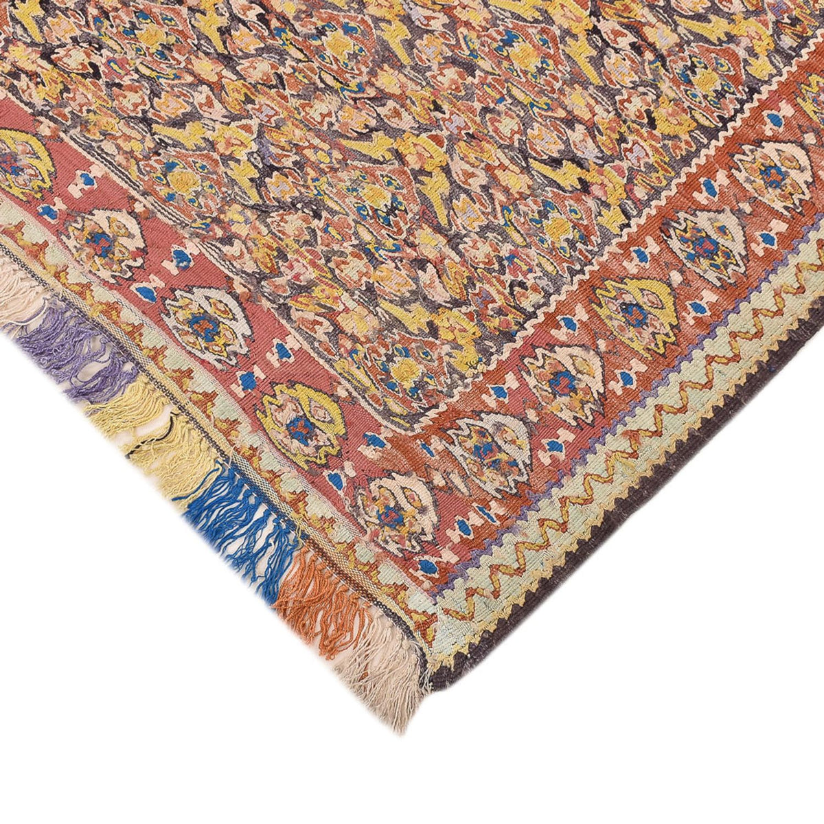 Tapis Kelim - Oriental - 200 x 140 cm - caramel