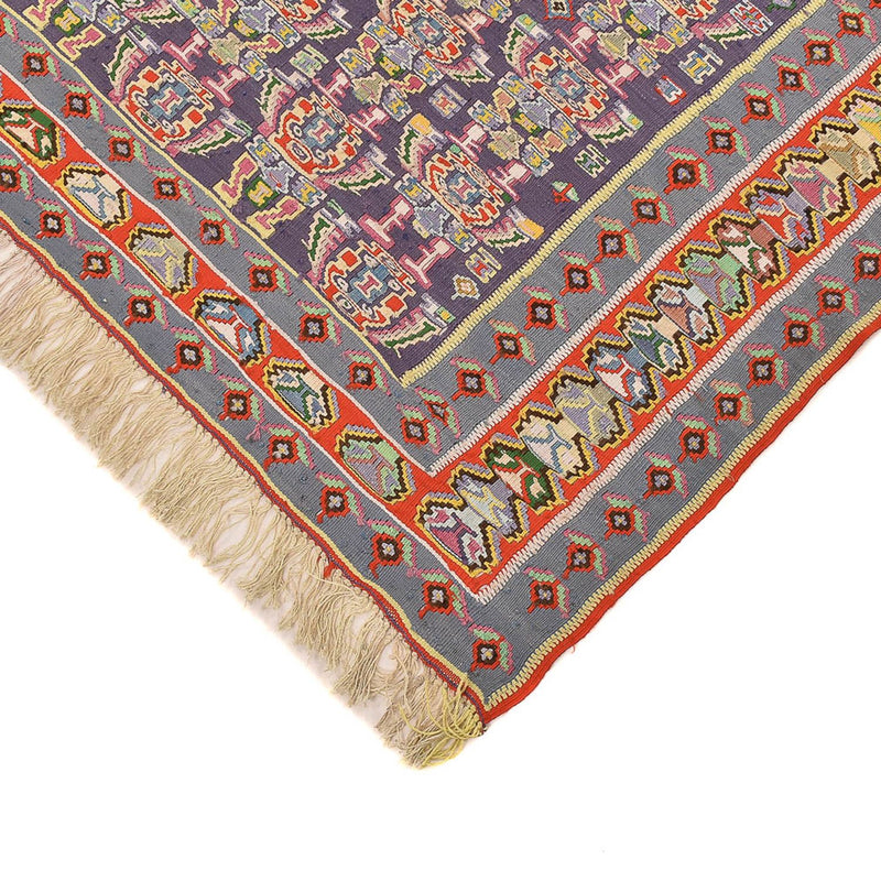 Tapis Kelim - Oriental - 260 x 154 cm - rouge