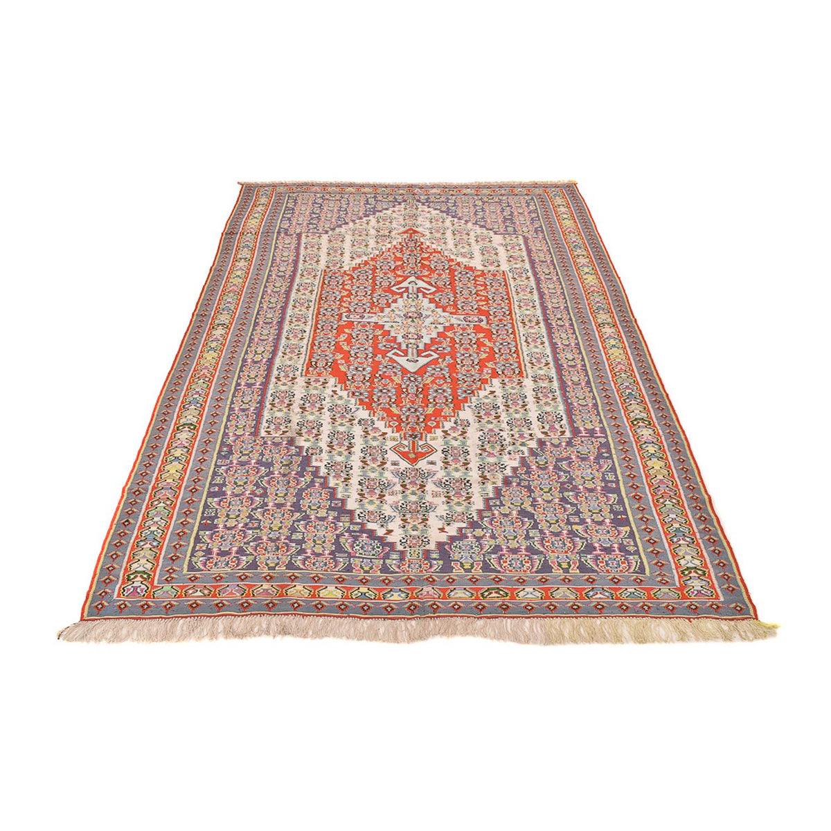 Tapis Kelim - Oriental - 260 x 154 cm - rouge